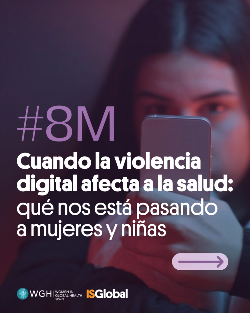 #8M Cuando la violencia digital afecta a la salud: qué nos está pasando a mujeres y niñas
